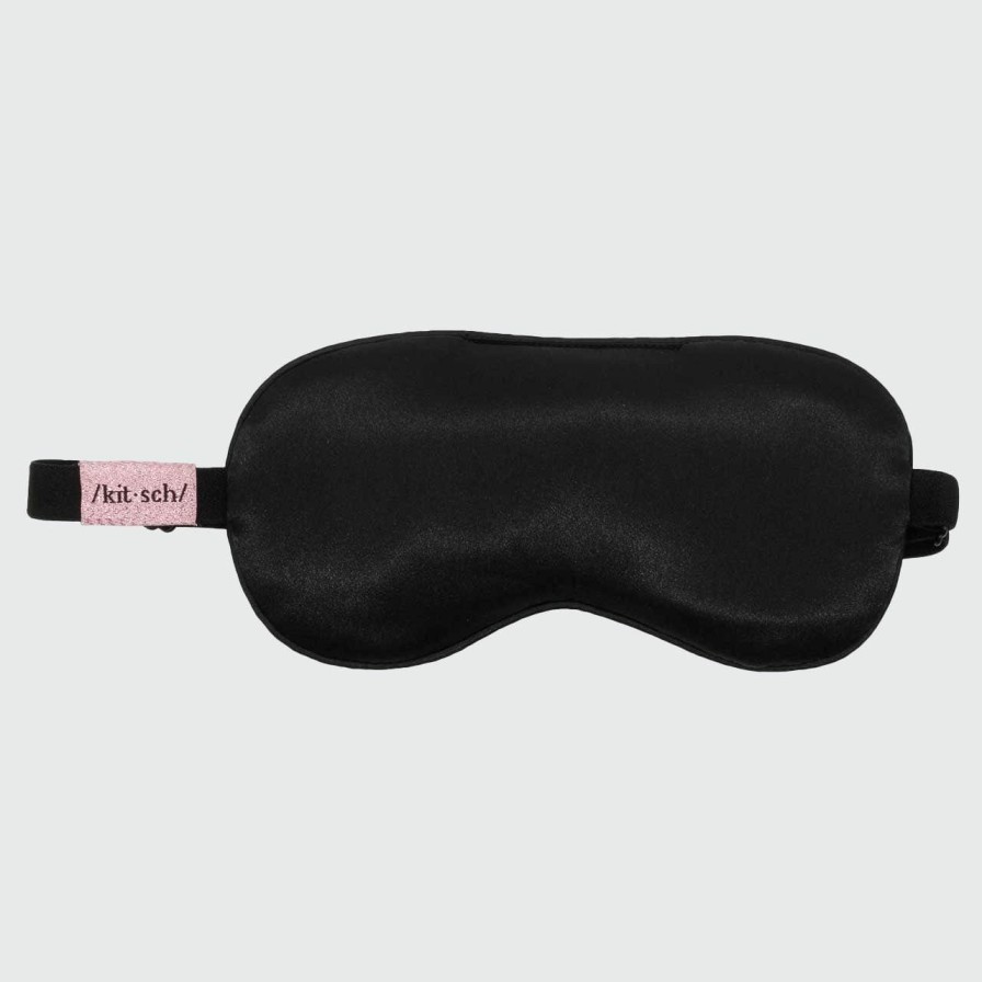 Slaap Kitsch Het Lavender Weighted Satin Eye Mask