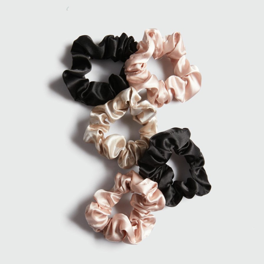 Accessoires Kitsch Diverse Satijnen Slaap Scrunchies