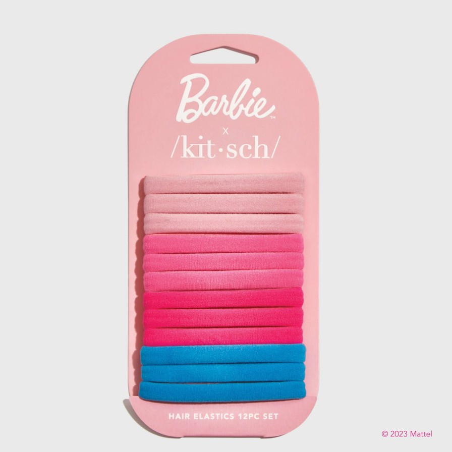 Accessoires Kitsch Barbie X Kitsch Gerecycled Nylon Elastieken 12St